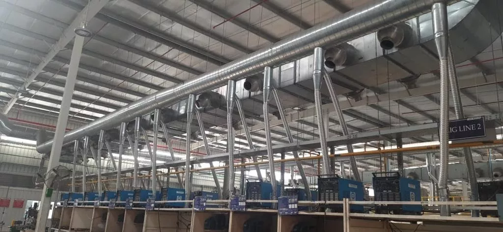 HVAC Air Ducting Network